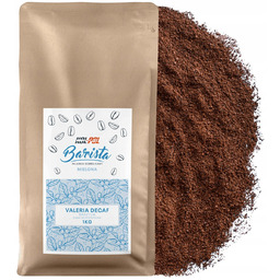 KAWA MIELONA Bezkofeinowa 1kg Świeżo Palona - Valeria