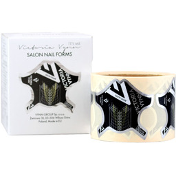 Victoria Vynn Nail Forms Czarne 400 szt. szablony