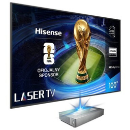 HISENSE Projektor laserowy 100L5ND 100" 4K VIDAA Dolby
