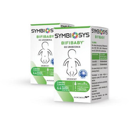 Zestaw 2x SYMBIOSYS Bifibaby krople, 8ml