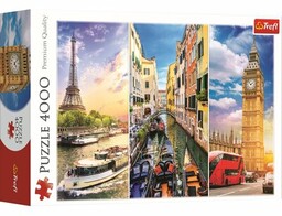 TREFL Puzzle Premium Quality Wycieczka po Europie 45009