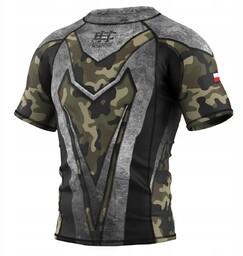 Rashguard Koszulka Męska do Mma Bjj Military L