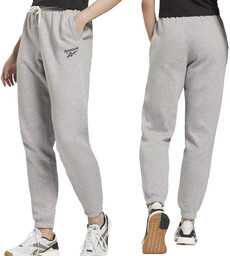 Reebok damskie spodnie dresowe szare dresy joggery HI5849