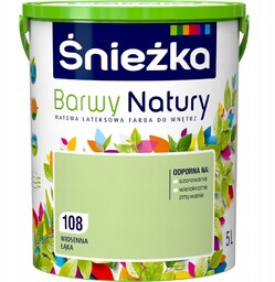 Śnieżka Barwy Natury Wiosenna Łąka 108 5L