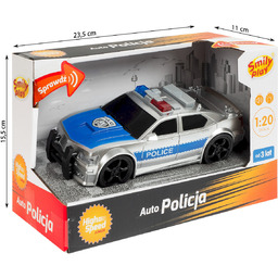 Auto Policja 1:20 Junior 1/48 Smily Play