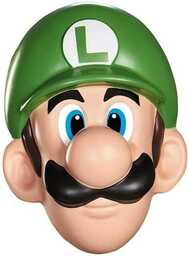 Nintendo Super Mario Maske - Luigi/ Erwachsen