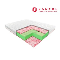 JANPOL METIS - materac piankowy, Rozmiar - 80x200,