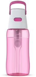 Butelka filtrująca Dafi SOLID 0,5 l flamingowa barwiony