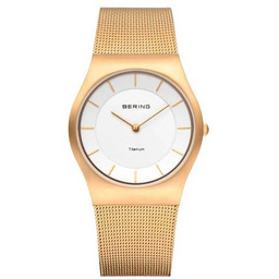 Zegarek BERING 11935-334. Kwarcowy, Kolor biały. Kobieta.