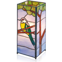 Artistar Lampa stołowa tiffany Serafina, multikolor, salon /