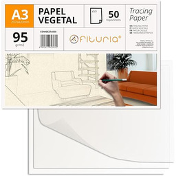 Papier roślinny, papier roślinny A3 o satynowej powierzchni,