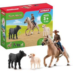 Schleich FARM WORLD Jazda westernowa 42578 zestaw farma