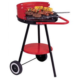 ACTIVA Grill ogrodowy węglowy 19771 Okrągły, na kółkach