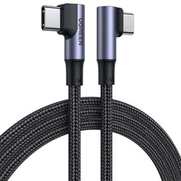 Ugreen Kabel kątowy USB-C / USB-C 100 W,