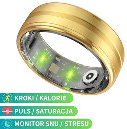 SmartRing Obrączka pierścionek złota R06 S8 ROZMIAR 8