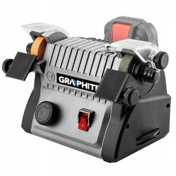 Miniszlifierka z akcesoriami Graphite Energy+ 58G095 Stołowa