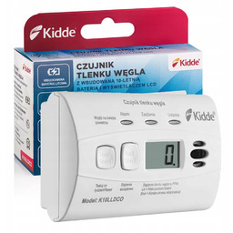Czujnik tlenku węgla (czadu) Kidde K10LLDCO LCD 10