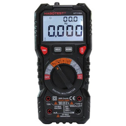 Habotest Multimetr cyfrowy z latarką HT118A, True RMS,
