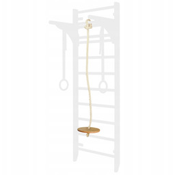 Lina wspinaczkowa (huśtawka) dla dzieci drewniana