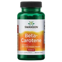 SWANSON Beta Karoten (Vitamin A), 250 kaps.
