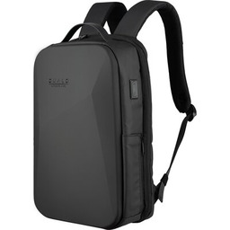 QUALO Plecak na laptopa QPS-W-USB-01 15.6 cali Czarny