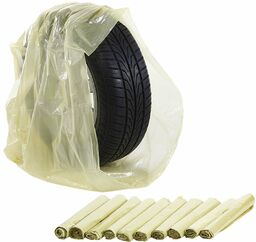 Worki na opony żółte LDPE 62cm - 100