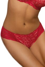 Figi damskie Dama Kier 8771 Marika czerwone