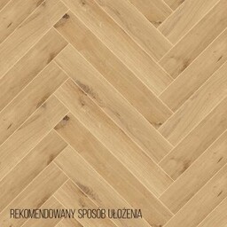 Gres szkliwiony CHEVRON INFINITY WOOD beige mat 9,5x59,2