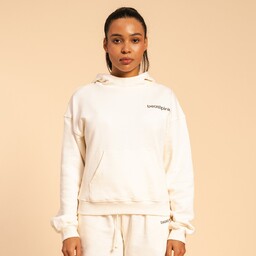 BeastPink Damska bluza z kapturem Serenity Ivory