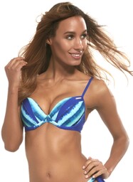 Biustonosz kąpielowy Hokkaido brassiere navyblue