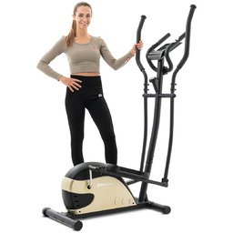 Trenażer eliptyczny magnetyczny HS-003C Focus złoty
