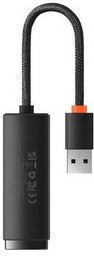 Baseus Lite Series USB do RJ45, 100Mbps (czarny)