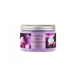 ORGANIQUE Black Orchid Musujący Puder do kąpieli Fizzy
