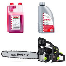 Piła spalinowa NAC CST61-50AOW + Olej do kosiarki