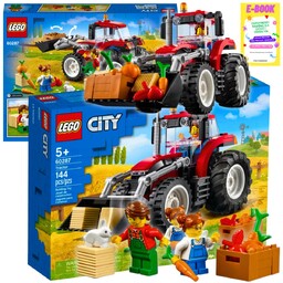 Lego city traktor farma ciągnik (60287) klocki lego