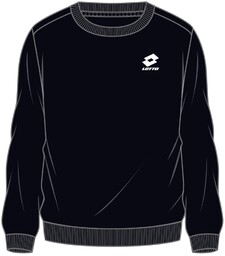Lotto 1124005 Męska bluza, Regular Fit Caviar XXL