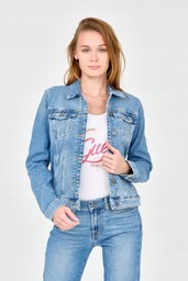 7 FOR ALL MANKIND Damska kurtka jeansowa