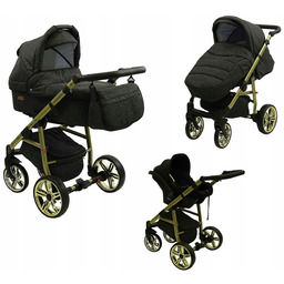 Wózek Wielofunkcyjny 3W1 Caleo Fotelik Gold