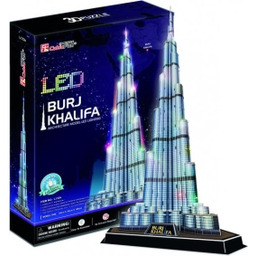 3D Burj Khalifa 136 elementów Puzzle