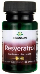Swanson Resveratol 50mg 30kaps