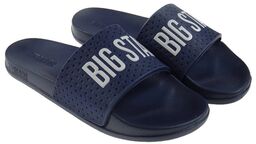 Klapki basenowe Big Star MM274714 granat