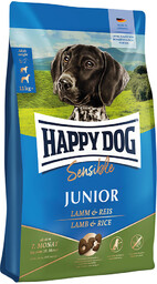 HAPPY DOG Sensible Junior, sucha karma, jagnięcina/ryż, 10