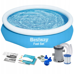Basen ogrodowy dla dzieci rozporowy rodzinny 244x61cm Bestway