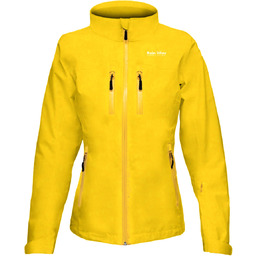 Kurtka żeglarska damska, wiatroszczelna żółta r.XL