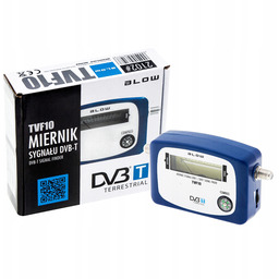 2 x Miernik Sygnału Dvb-t Sat Blow TVF10