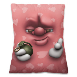 Poduszka Bulanci - Różowa