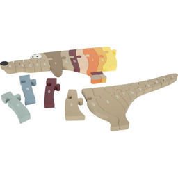 Drewniane puzzle edukacyjne Alfabet Jamnik Small Foot 12413