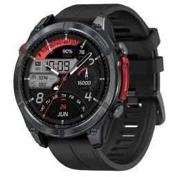 Zeblaze Stratos 4 49mm GPS Czarny Smartwatch