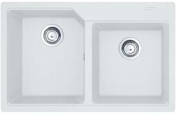 Franke Urban UBG 620-36-33 Granitowy Biały polarny Zlewozmywak