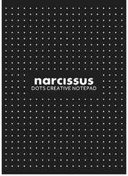 Narcissus, Blok A4 klejony z góry, czarny, 60